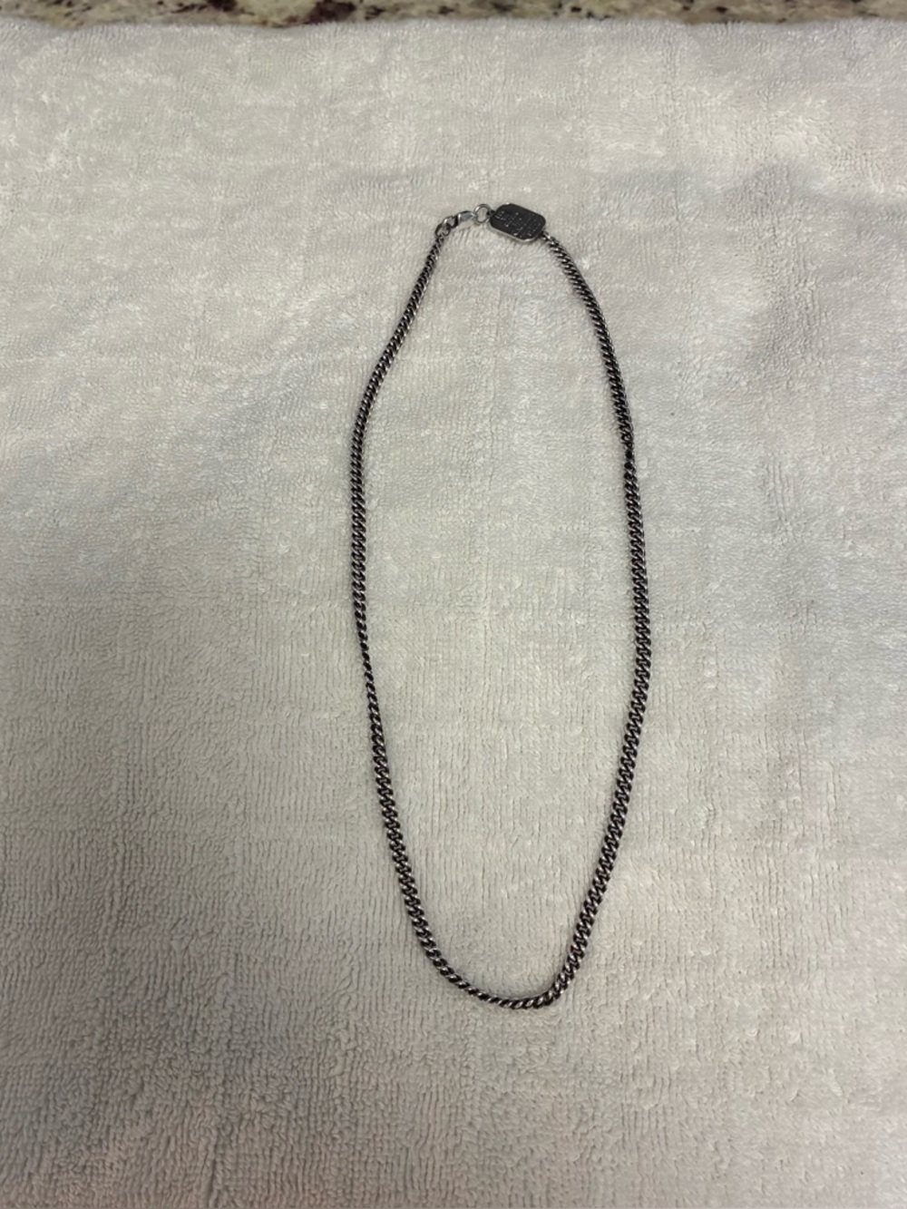 King Baby Studios Sterling Curb Chain Necklace